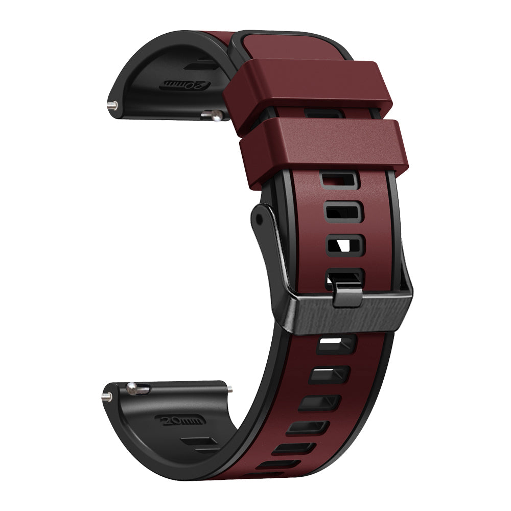 For Huawei Watch Buds GT 3 SE GT 3 Pro 46mm Silicone Watchband 22mm Dual Color Watch Strap For Huawei Watch Buds GT 3 SE GT 3 Pro 46mm Silicone Watchband 22mm Dual Color Watch Strap